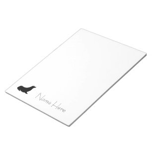 Bloc-notes - Silhouette de sceau