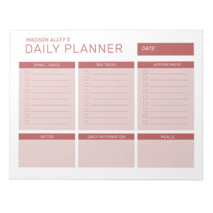 Bloc-notes simple, professionnel et quotidien