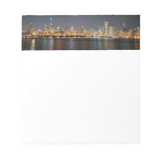 Bloc-notes Skyline de Chicago (Devant)
