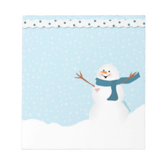Bloc-notes Snowman