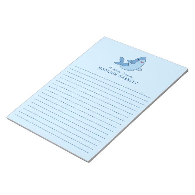 Bloc-notes stationnaire Kawaii pour enfants de req (Incliné)