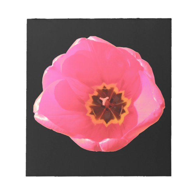 Bloc-notes Tulipe rose (Devant)