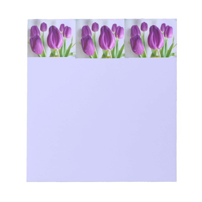 Bloc-notes Tulipes (Devant)