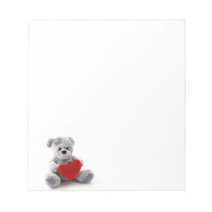 Bloc-notes Valentine Teddy Bear