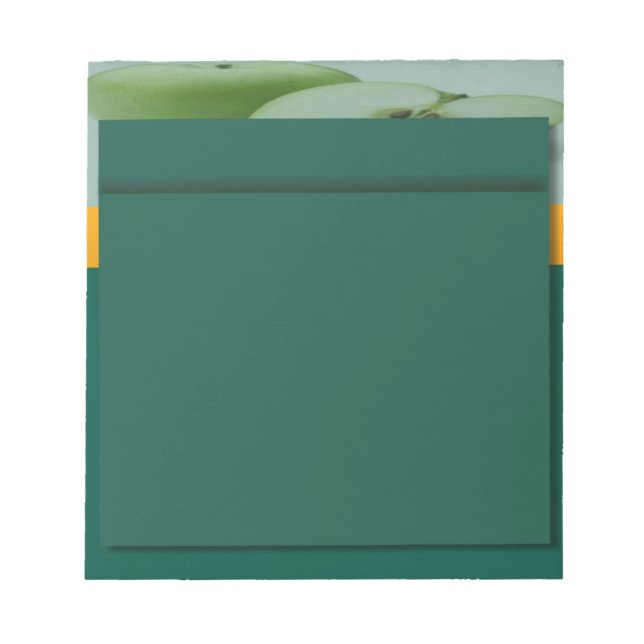 Bloc-notes vert Apple (Devant)