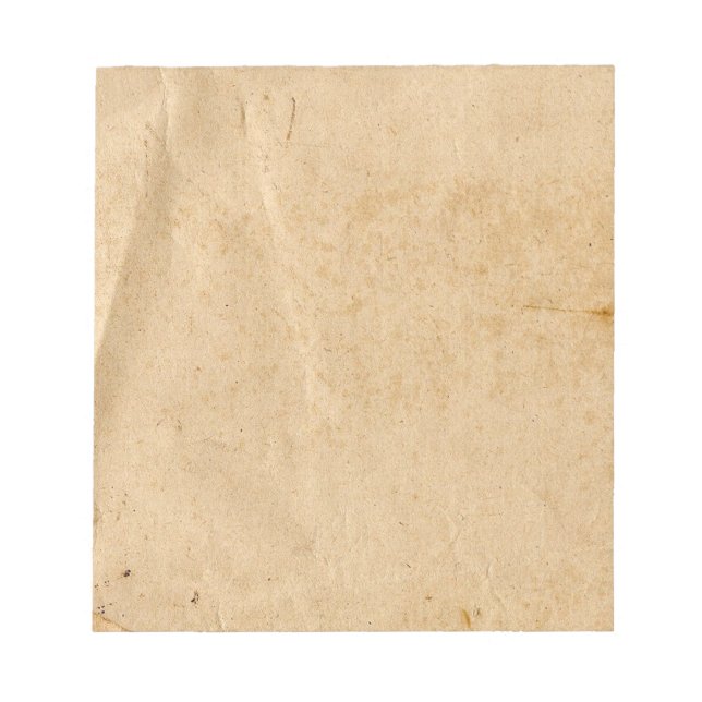 Bloc-notes vieux papier (Devant)