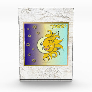 Bloc Photo 12 Tribus d'Israël Issachar Art bloc acrylique