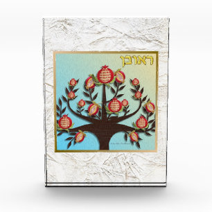 Bloc Photo 12 Tribus d'Israël Ruben Art bloc acrylique