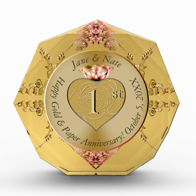 Bloc photo 1er/50e anniversaire du Mariage (Devant)