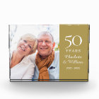 50e anniversaire de mariage élégant