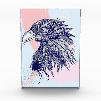 Bloc Photo Aigle Abstrait