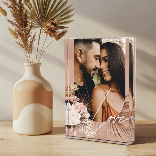 Bloc Photo Aimer Script Boho Aquarelle Floral Keepsaké Arch