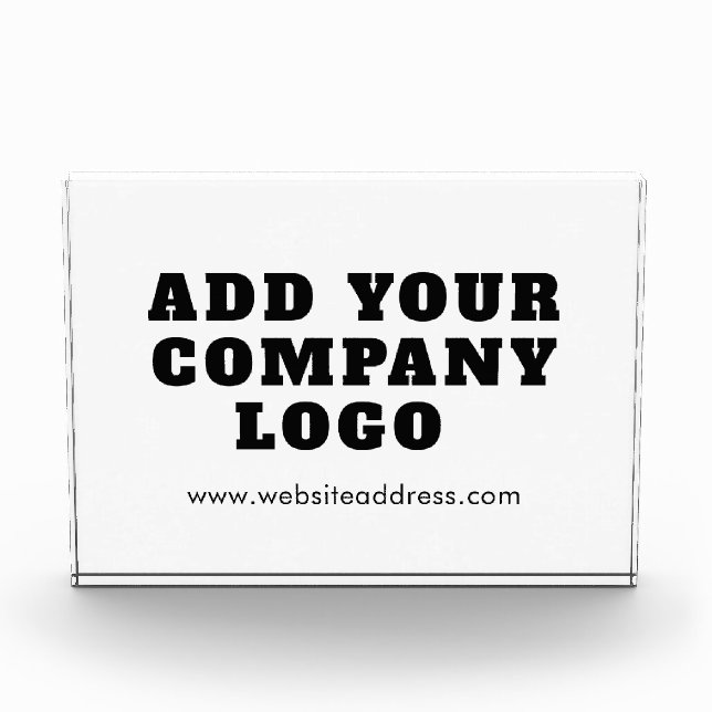 Bloc Photo Ajouter un logo d'entreprise Employés d'entreprise (Devant)