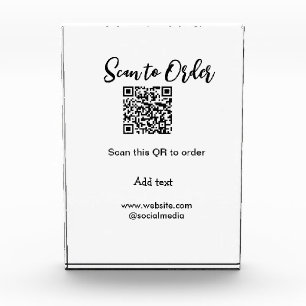 Bloc Photo Analyser pour commander analyser le code QR ajoute