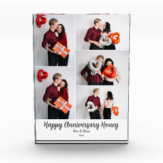 bloc photo anniversaire - 5 photo et texte