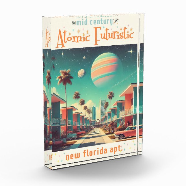Bloc Photo Atomic Futuristic New Florida Apartments (Gauche)
