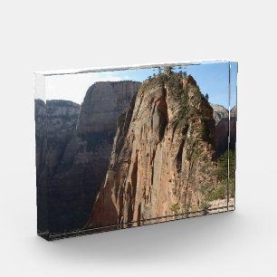 Bloc Photo Atterrissage des Anges au parc national de Zion