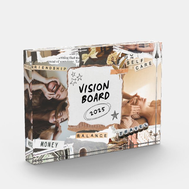 Bloc Photo Auto-Care Vision Board Bloc horizontal Photoblock (Gauche)