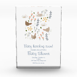 Bloc Photo Baby showers personnalisés