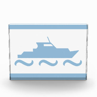 Bloc Photo Bateau bleu bébé