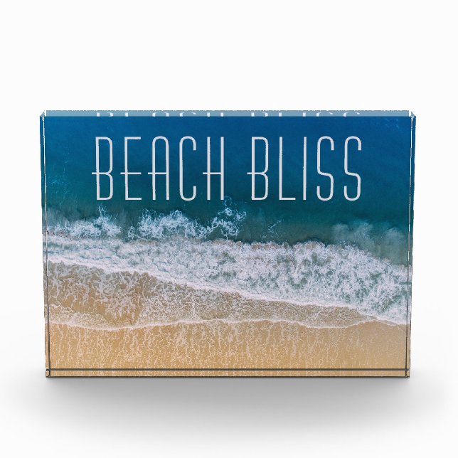 Bloc Photo Beach Bliss Motivation Tropical Dream Personnalisa (Devant)