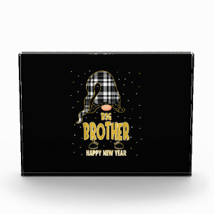Bloc Photo Big Brother Bonne Année Cadeau correspondant