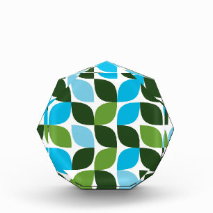 Bloc Photo Bleu, vert, cool, tendance, nature moderne abstrai