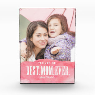 Bloc Photo Blocage photo de Painted Love Best Mom