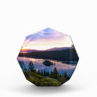 Bureau en verre Emerald Bay Lake Tahoe Art