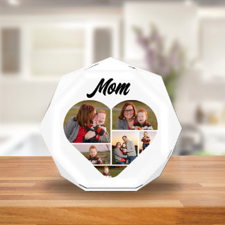 Bloc Photo Cadeau de collage familial intemporel pour maman