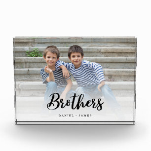 Bloc Photo Cadeau Pour Brothers Photo Keepsaké