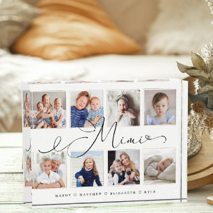 Bloc Photo Cadeau pour Mimi Collage photo de petits-enfants