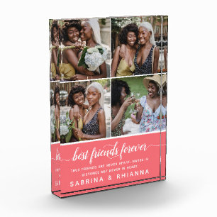 Bloc Photo Calligraphie moderne 'Meilleures amies pour toujou
