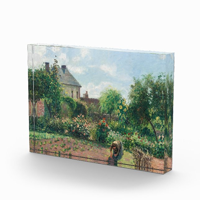 Bloc Photo Camille Pissarro Le jardin de l'artiste à Eragny (Droite)