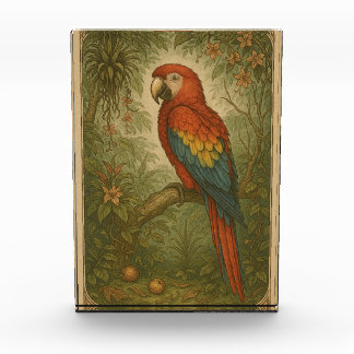 Bloc Photo Canopy Sentinel - Le Scarlet Macaw