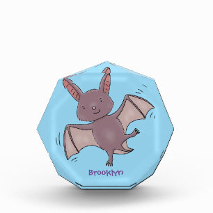 Bloc Photo Caricature de vol de chauve-souris