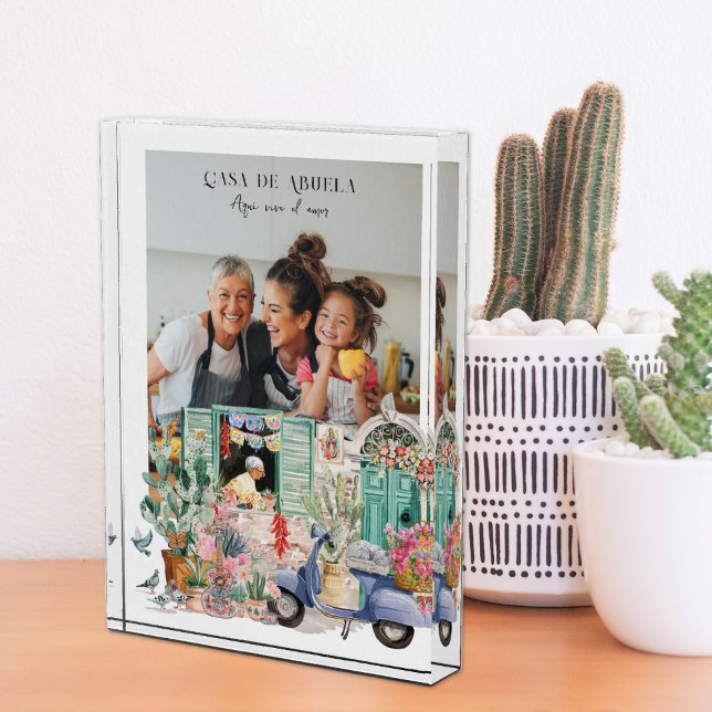 Bloc Photo Casa de Abuela | Personalized Photo (Créateur téléchargé)