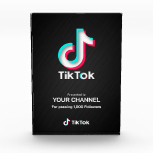 Bloc Photo Chaîne personnalisée TikTok