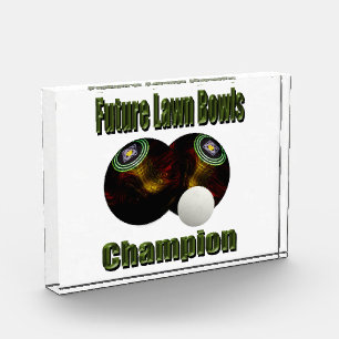 Bloc Photo Champion du Futur Bowls de pelouse,