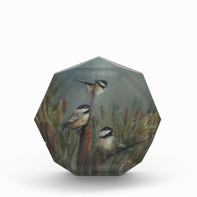 Bloc Photo Chickadee Octogonal (Devant)