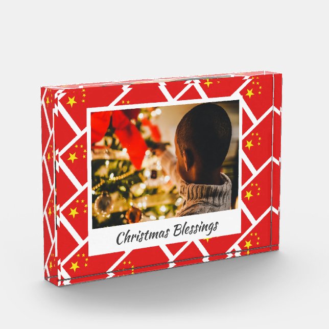 Bloc Photo Chiffre de Noël de la Chine moderne (Gauche)