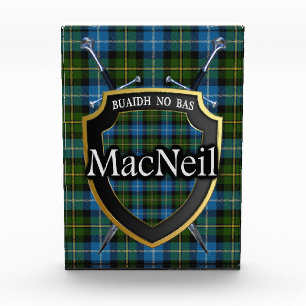 Bloc Photo Clan écossais MacNeil Tartan