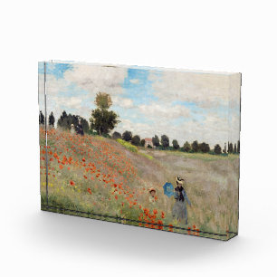 Bloc Photo Claude Monet - Champ de pavot