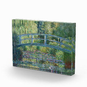 Bloc Photo Claude Monet - Eau Lily étang, Harmonie verte
