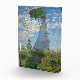 Bloc Photo Claude Monet - La Promenade, Femme avec un Parasol