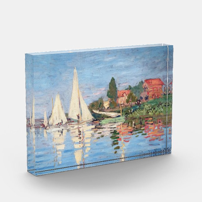 Bloc Photo Claude Monet - Regattas à Argenteuil (Gauche)