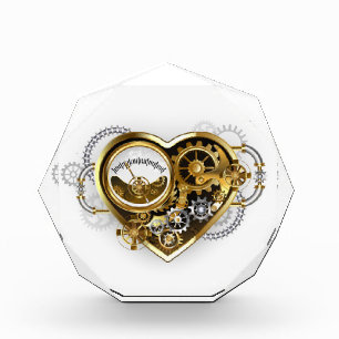 Bloc Photo Coeur vapeur avec un manomètre