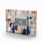 Bloc photo Collage de monogrammes