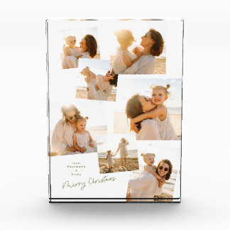 Bloc Photo Collage minimal Noël Multi 8 Album