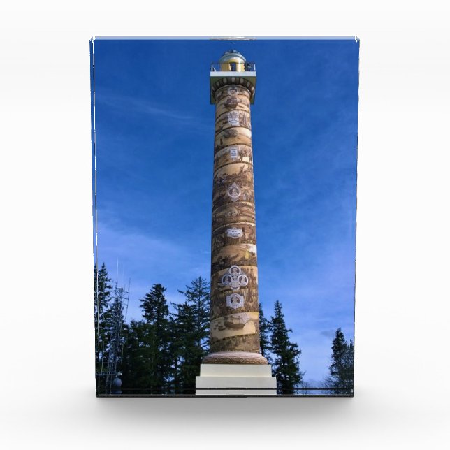 Bloc Photo Colonne Astoria, Oregon (Devant)